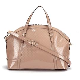 Gucci-Gucci Nice Microgucci Tote Bag in Beige-Marrone,Beige