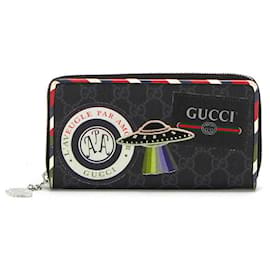 Gucci-Gucci Night Courier Gg Sprim Round Fastuna in Black-Black