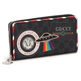 Gucci-Gucci Night Courier Gg Sprim Round Fastuna in Black-Black