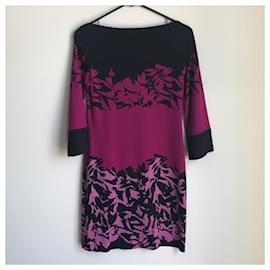 Diane Von Furstenberg-DvF Zeema silk dress pattern Mirrored garden-Multiple colors