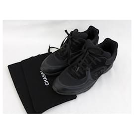 Chanel-Chanel Sneaker so black   Size 39-Black