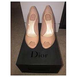 Dior-Christian Dior Heels Pumps-Fleisch