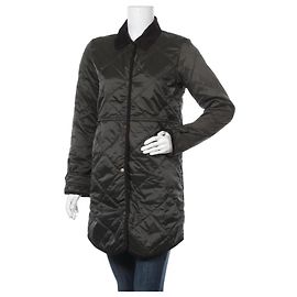 Jaqueta longa verde Barbour Verde