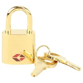 Louis Vuitton Candado y juego de llaves TSA Gold Lock Keepall Eole Otro
