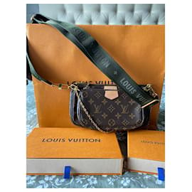 Louis Vuitton-LV multi bolsillos-Caqui