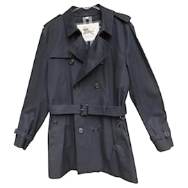 Autre Marque-Burberry trench coat 56-Black