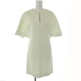 Balenciaga-[Used] Balenciaga BALENCIAGA 15SS One Piece Skipper Short Sleeve Dolman Sleeve Knee Length Made in Italy 34 XS White-White
