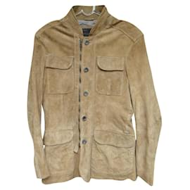 Autre Marque-MCS suede jacket size M perfect condition-Beige