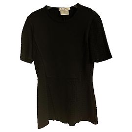 Givenchy Schwarzes Oberteil aus Elasthan M Schwarz