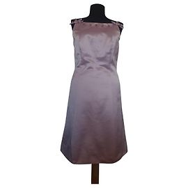 Vestido Tara Jarmon Romela Rosa y Blanco Rosa