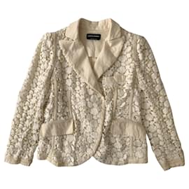 Sonia Rykiel-Vintage macramé jacket-White