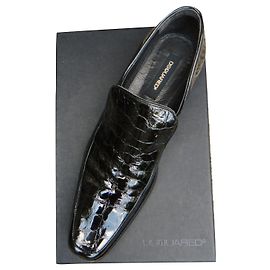 Mocassini in vernice Dsquared2 condizione perfetta Nero