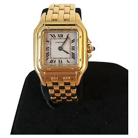 Cartier Panthère PM Uhr Gelbgold Golden