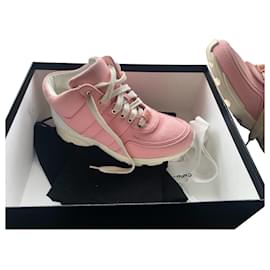 Chanel-Turnschuhe-Pink