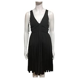 Diane Von Furstenberg-DvF petite robe noire vintage-Noir