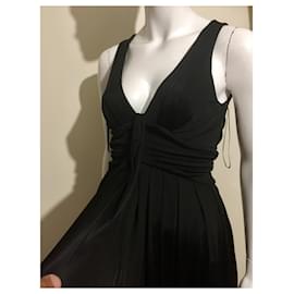 Diane Von Furstenberg-DvF petite robe noire vintage-Noir