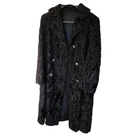 Autre Marque Black astrakhan coat in very good condition Black