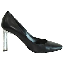 Dior-Crack Heels Pumps -Black