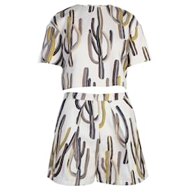 Msgm Cactus Short Sets White