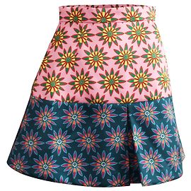 House Of Holland Jupe rose imprimée Rose