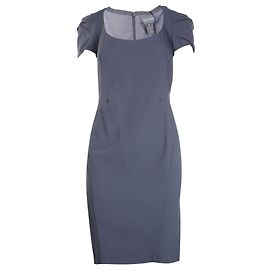 Zac Posen Robe mi-longue gris ardoise Gris