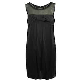D&G-Silk Little Black Dress-Black