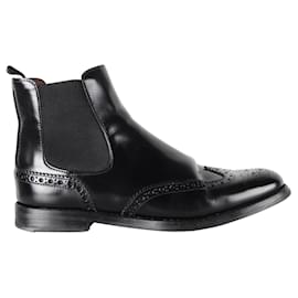Church's-Ketsby Polished Chelsea Boots -Black