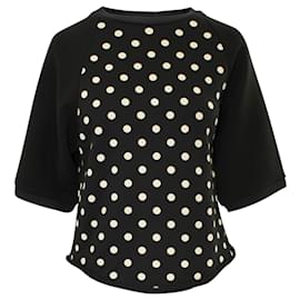 3.1 Phillip Lim Polka Dot Oversized Top Preto