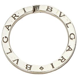 Bulgari Bvlgari Silber Logo Silber Schlüsselring Silber