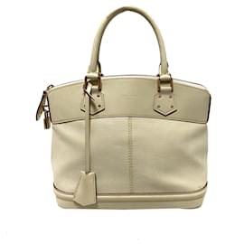 Louis Vuitton-Louis Vuitton White Suhali Lockit PM-White