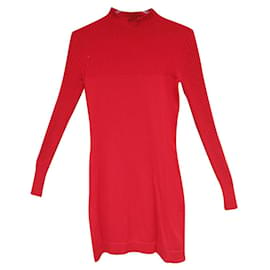 Agnès b.-Vestido suéter Agnès B tamanho 1 (36)-Vermelho