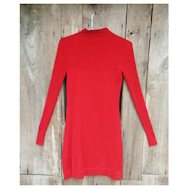 Agnès b.-Agnès B sweater dress size 1 (36)-Red