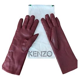 Kenzo Handschuhe Bordeaux