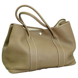 Hermès HERMES Negonda Gartenparty 36 Beige