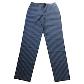 Ralph Lauren-Tennis striped trousers, US size8/ EN 40.-Black