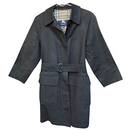 Burberry raincoat size S Black