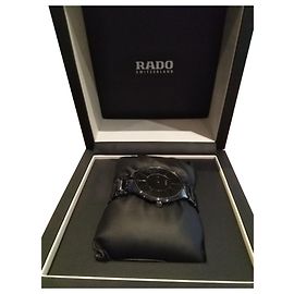 Autre Marque Reloj Rado Thinline de cerámica gris oscuro Gris antracita