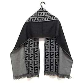 Fendi-Fendi Scarf-Grey
