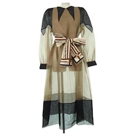 Fendi-[Occasion] Robe FENDI FENDI-Noir,Beige,Écru