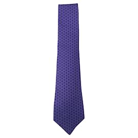 Hermès-hermes tie-Purple