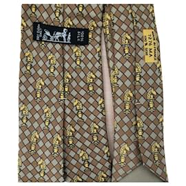 Hermès-hermes tie-Multiple colors