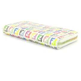Fendi-Wallets-White,Golden