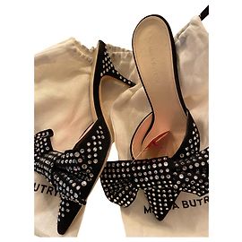 Magda Butrym Mules Black