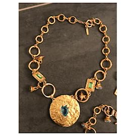 Balenciaga-Necklaces-Golden