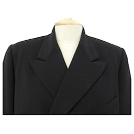 Ralph Lauren-NEW RALPH LAUREN COLLECTION T JACKET10 US 42 FR L IN BLACK WOOL NEW JACKET-Black