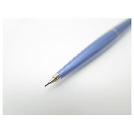 Louis Vuitton-NEUF STYLO LOUIS VUITTON PORTE MINES 7 MM EN METAL BLEU NEW CRITERIUM PEN-Bleu