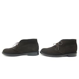JM Weston-NEW JM WESTON BOOTS CHUKKA MILES COLLECTION 7.5D 41.5 Suede Leather-Brown
