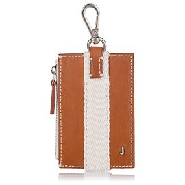 Jacquemus Brown Le Porte Grain Carabiner Brown White