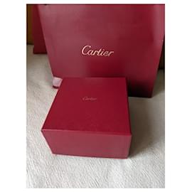 Cartier-Authentic Love Juc Bracelet bangle lined box and paper bag-Red