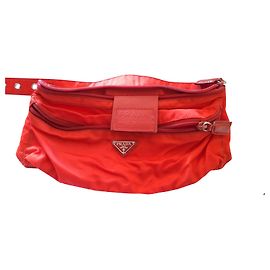 Prada bolsa Vermelho